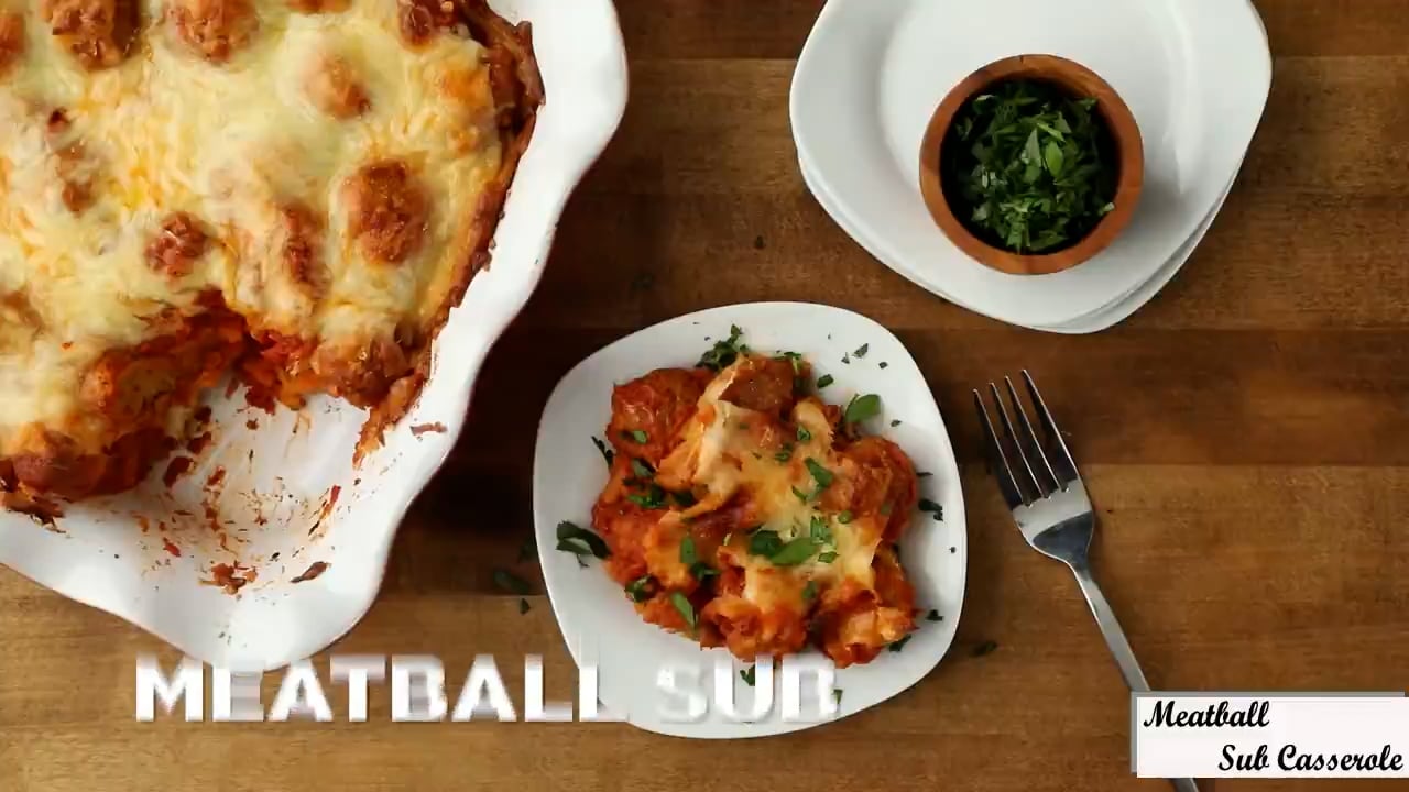 Meatball casserole